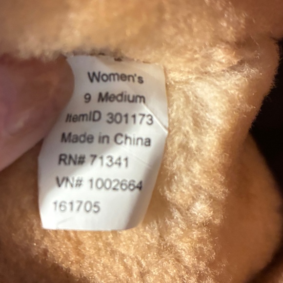 LL Bean Wicked Good Shearling Smooth Leather Boots 9 - Picture 7 of 7